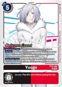 Yuugo - Hackers' Slumber Release Event Cards - Digimon Card Game card