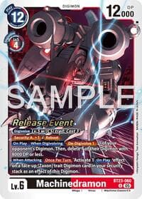 Machinedramon - Hackers' Slumber Release Event Cards - Digimon Card Game card