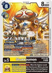 Shakkoumon - Hackers' Slumber Release Event Cards - Digimon Card Game card