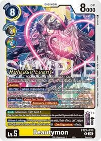 Beautymon - Hackers' Slumber Release Event Cards - Digimon Card Game card