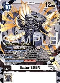 Eater EDEN - Hackers' Slumber Release Event Cards - Digimon Card Game card