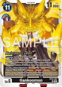 Gankoomon - Hackers' Slumber Release Event Cards - Digimon Card Game card