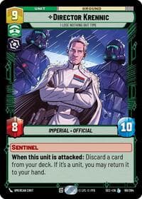 Director Krennic - I Lose Nothing But Time - Secrets of Power - Star Wars: Unlimited card