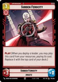 Sudden Ferocity - Secrets of Power - Star Wars: Unlimited card