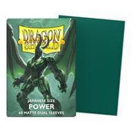Dragon Shield Dual Matte Japanese Sleeves - Power (60-Pack) - Dragon Shield Card Sleeves - Card Sleeves card