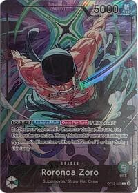 Roronoa Zoro - OP12-020 (Official Playmat Limited Edition Vol.4) - One Piece Promotion Cards - One Piece Card Game card