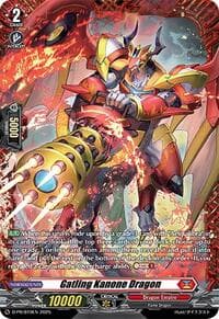 Gatling Kanone Dragon - D Promo Cards - Cardfight Vanguard card