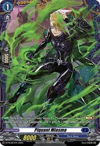 Piquant Miasma - D Promo Cards - Cardfight Vanguard card