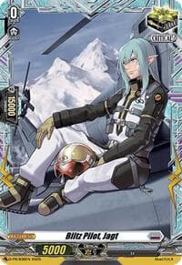 Blitz Pilot, Jagt - D Promo Cards - Cardfight Vanguard card