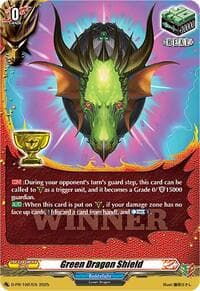 Green Dragon Shield - D Promo Cards - Cardfight Vanguard card