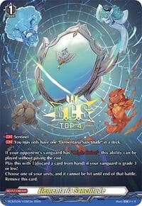 Elementaria Sanctitude - Bushiroad Event Cards - Cardfight Vanguard card
