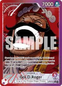Gol.D.Roger (003) (Alternate Art) - Carrying On His Will - One Piece Card Game card