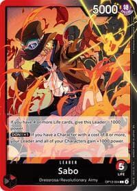 Sabo (004) - Carrying On His Will - One Piece Card Game card