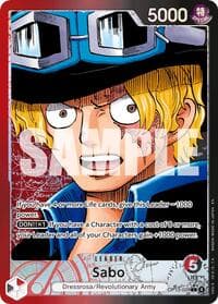 Sabo (004) (Alternate Art) - Carrying On His Will - One Piece Card Game card