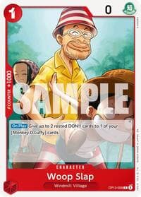 Woop Slap - Carrying On His Will - One Piece Card Game card