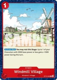 Windmill Village - Carrying On His Will - One Piece Card Game card