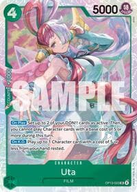 Uta - Carrying On His Will - One Piece Card Game card