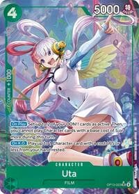 Uta (Alternate Art) - Carrying On His Will - One Piece Card Game card