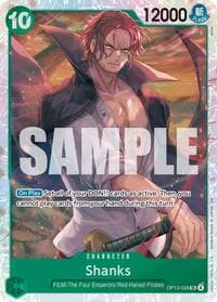 Shanks (028) - Carrying On His Will - One Piece Card Game card