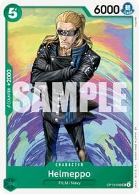 Helmeppo - Carrying On His Will - One Piece Card Game card
