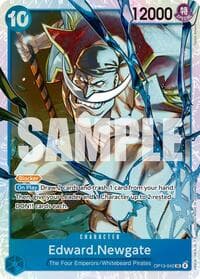 Edward.Newgate - Carrying On His Will - One Piece Card Game card