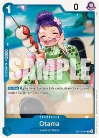 Otama - Carrying On His Will - One Piece Card Game card