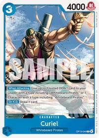 Curiel - Carrying On His Will - One Piece Card Game card