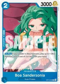 Boa Sandersonia - Carrying On His Will - One Piece Card Game card