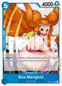 Boa Marigold - Carrying On His Will - One Piece Card Game card