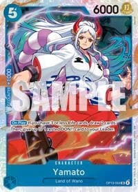 Yamato - Carrying On His Will - One Piece Card Game card