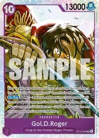 Gol.D.Roger (064) - Carrying On His Will - One Piece Card Game card