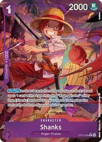 Shanks (065) (Alternate Art) - Carrying On His Will - One Piece Card Game card
