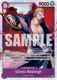 Silvers Rayleigh - Carrying On His Will - One Piece Card Game card