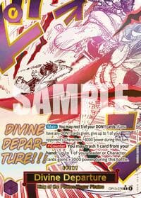 Divine Departure (Alternate Art) - Carrying On His Will - One Piece Card Game card
