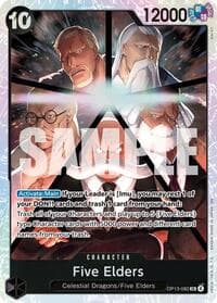 Five Elders - Carrying On His Will - One Piece Card Game card