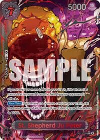St. Shepherd Ju Peter (Parallel) - Carrying On His Will - One Piece Card Game card