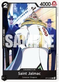 Saint Jalmac - Carrying On His Will - One Piece Card Game card