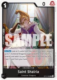 Saint Shalria - Carrying On His Will - One Piece Card Game card