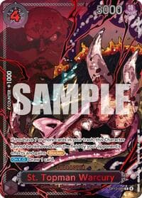 St. Topman Warcury (Parallel) - Carrying On His Will - One Piece Card Game card