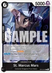 St. Marcus Mars - Carrying On His Will - One Piece Card Game card