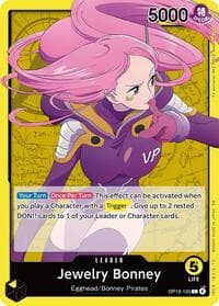 Jewelry Bonney (100) - Carrying On His Will - One Piece Card Game card