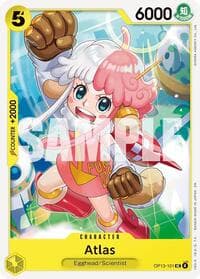 Atlas - Carrying On His Will - One Piece Card Game card