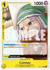 Conney - Carrying On His Will - One Piece Card Game card