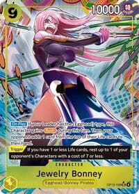 Jewelry Bonney (108) (Alternate Art) - Carrying On His Will - One Piece Card Game card