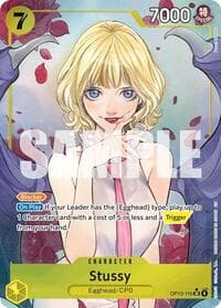 Stussy (Alternate Art) - Carrying On His Will - One Piece Card Game card