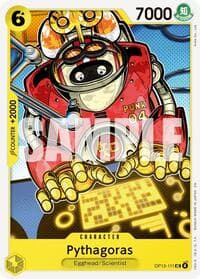 Pythagoras - Carrying On His Will - One Piece Card Game card