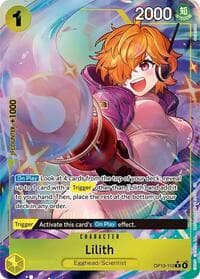 Lilith (Alternate Art) - Carrying On His Will - One Piece Card Game card