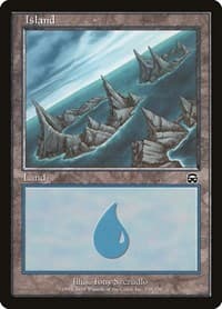 Island (338) - Mercadian Masques - Magic: The Gathering card