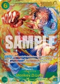 Monkey.D.Luffy (118) - Carrying On His Will - One Piece Card Game card
