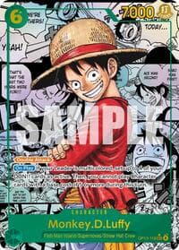 Monkey.D.Luffy (118) (Super Alternate Art) - Carrying On His Will - One Piece Card Game card